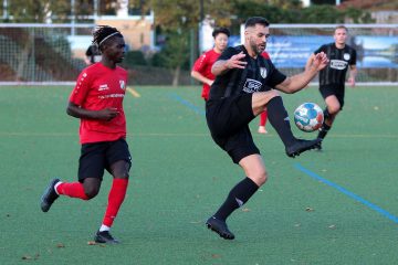 Spielsituation VfB Germania Halberstadt II - Germania Wulferstedt